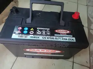 Maxxis N70.12v/N70 Ah Sealed Maintenance Free Car Battery