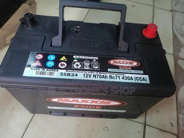 Maxxis N70.12v/N70 Ah Sealed Maintenance Free Car Battery
