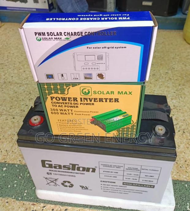 150ah Battery+Controller+Inverter - main view