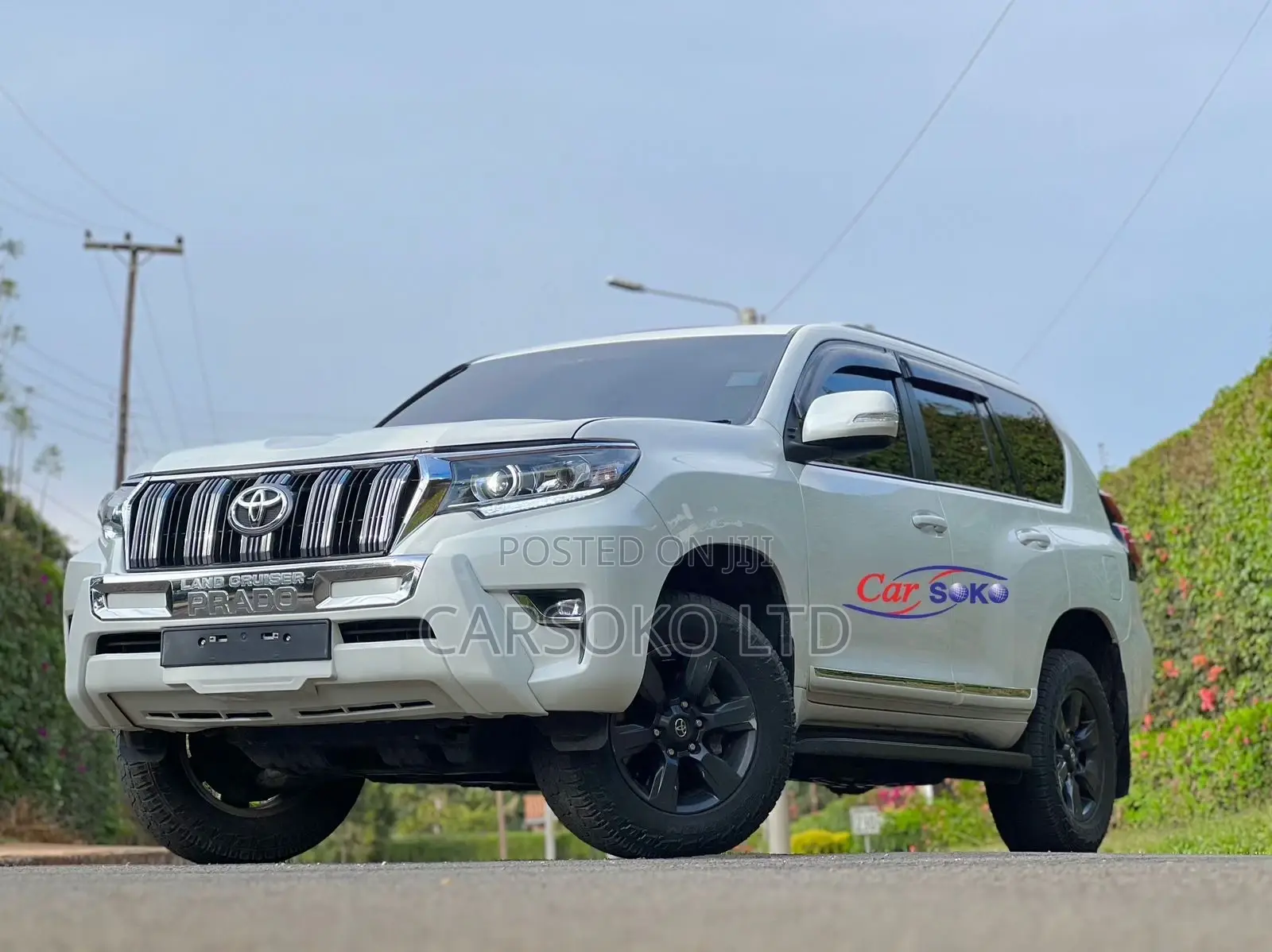 Toyota Land Cruiser Prado 2015 White