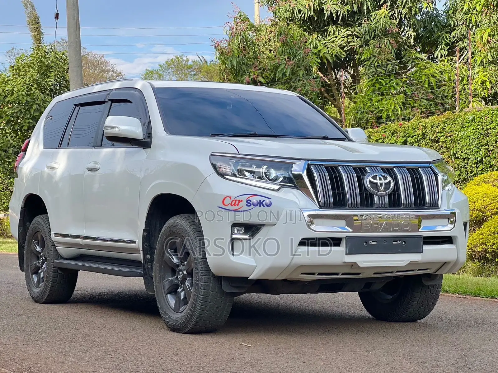 Toyota Land Cruiser Prado 2015 White