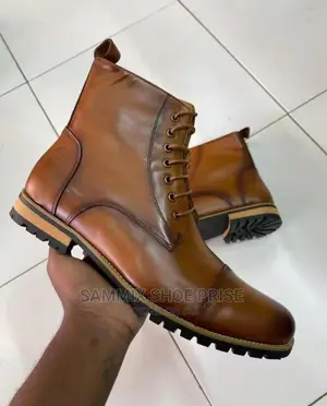 Leather Boots Shoes