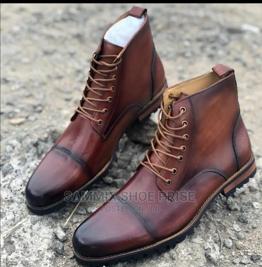 Leather Boots Shoes