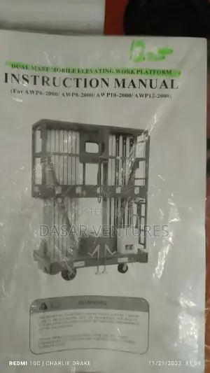 Dual Mast Mobile Elevator