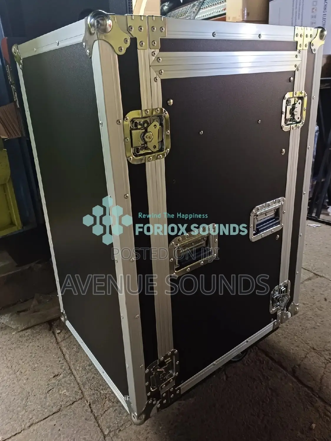 Sound Equipment Rack 10U Fleight Case