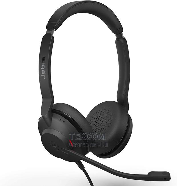 Jabra Evolve2 30 MS Wired Headset USB-A Stereo Black