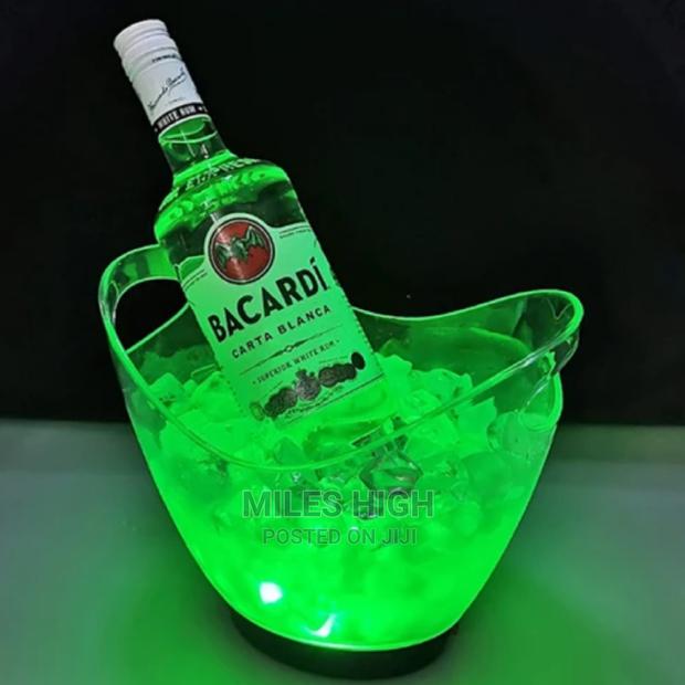 Rechargeable LED Ice Buckets for Night Clubs - main view
