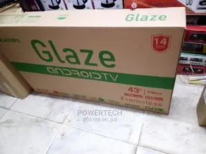 43 Inches Smart Android Tv Frameless -Glaze Tv