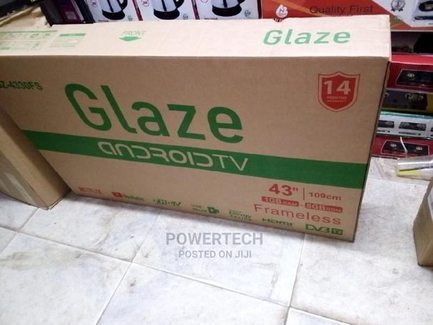 43 Inches Smart Android Tv Frameless -Glaze Tv - thumbnail 3