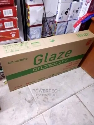 Glaze 43 Inches Smart Android Tv Frameless;;