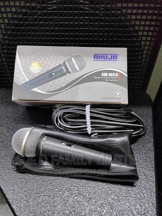 Ahuja Aud-98xlr Wire Microphone