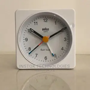 Braun Bc02x Classic Analogue Travel Alarm Clock