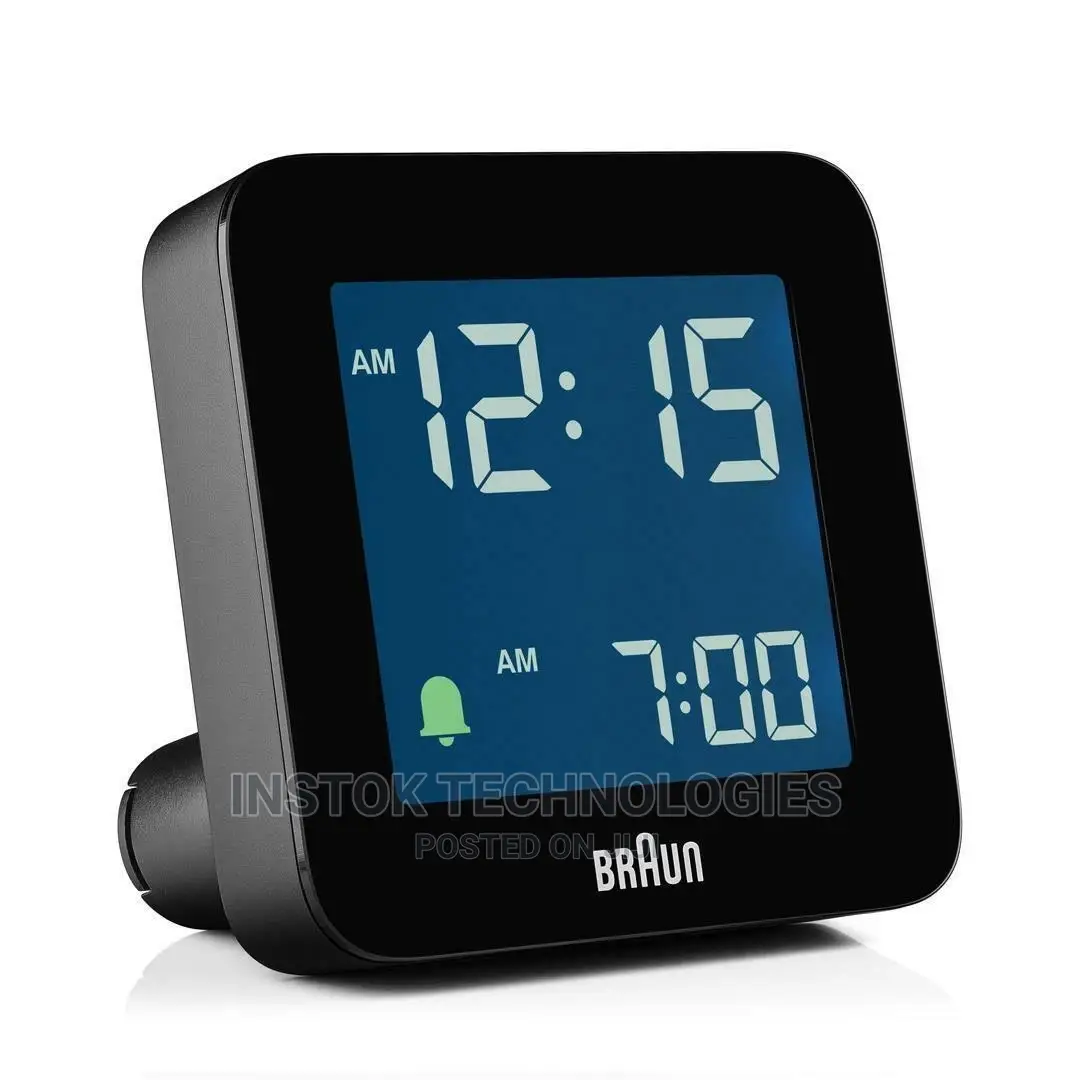 Braun Bc01 Classic Analogue Alarm Clock