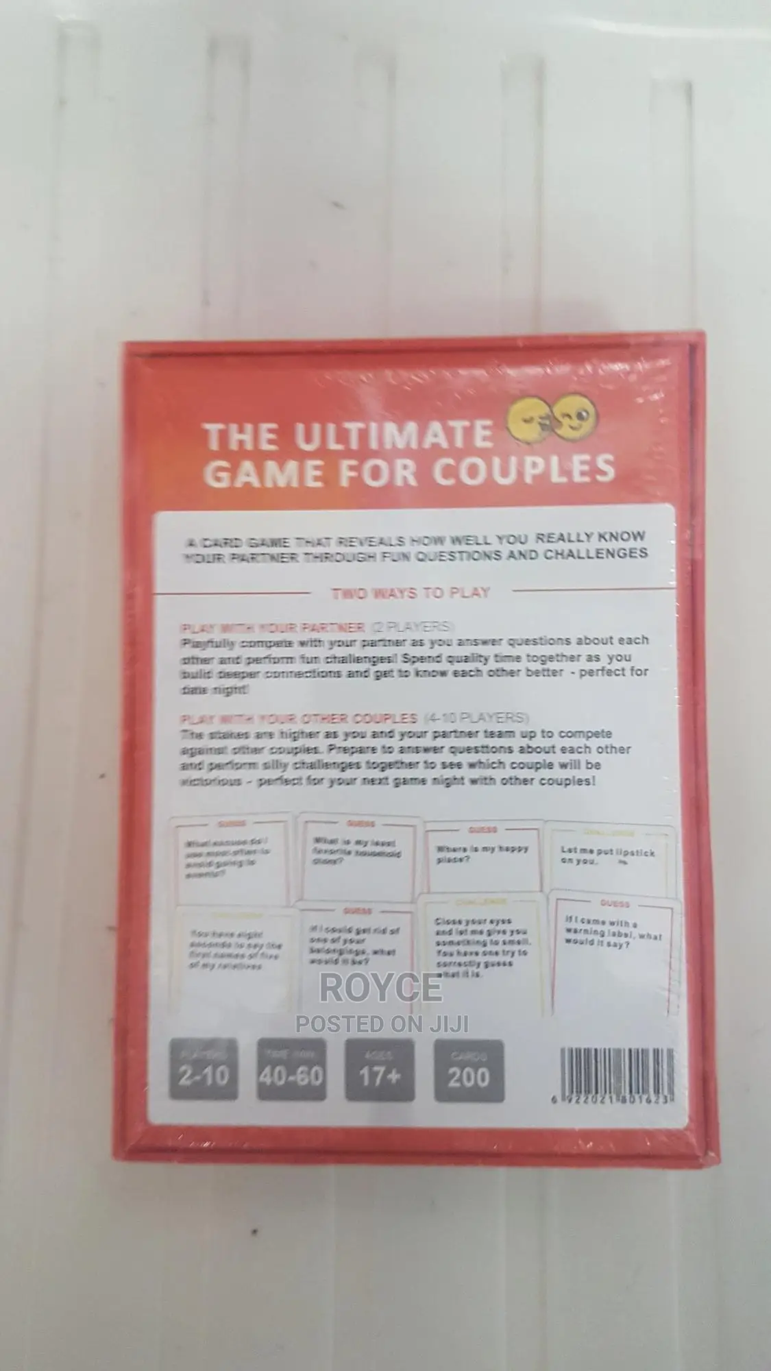 The Ultimate Game For Couples