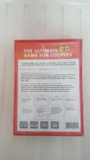 The Ultimate Game For Couples