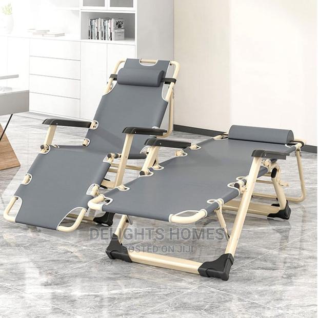 Foldable Lounge Chair Cum Bed - main view