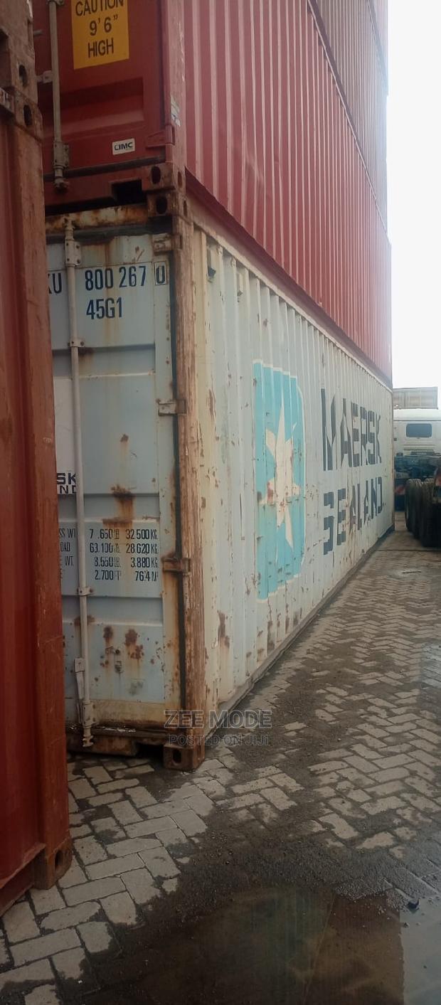 Container Sales Stock Clearance - main view