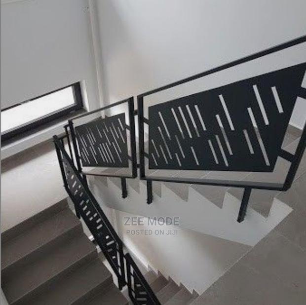 CNC Stair Guardrail - Classic Designs - main view