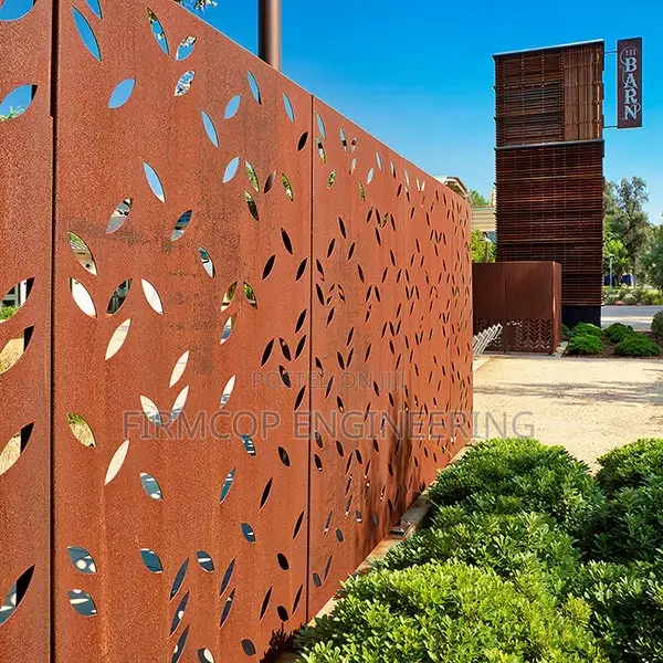 CNC Plasma Cut Fence