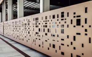 CNC Wallscreen, Mechanical Screen, Blade Post Fence