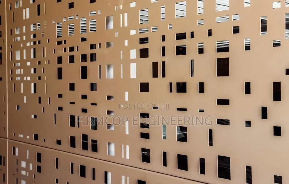 CNC Wallscreen, Mechanical Screen, Blade Post Fence