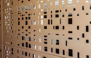 CNC Wallscreen, Mechanical Screen, Blade Post Fence