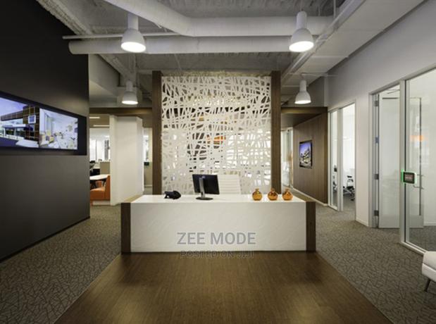 CNC Full Height Interior Partition, Trellis - main view