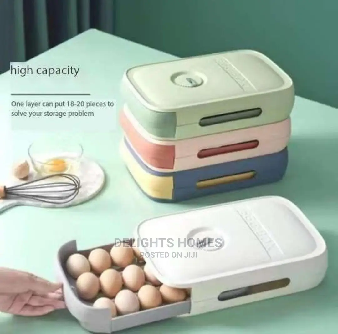 Long Groove Anti Collision Sliding Egg Box