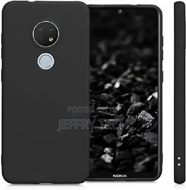 Silicon Back Cover Compatible for Nokia 6.2 - Soft, Shock Pr