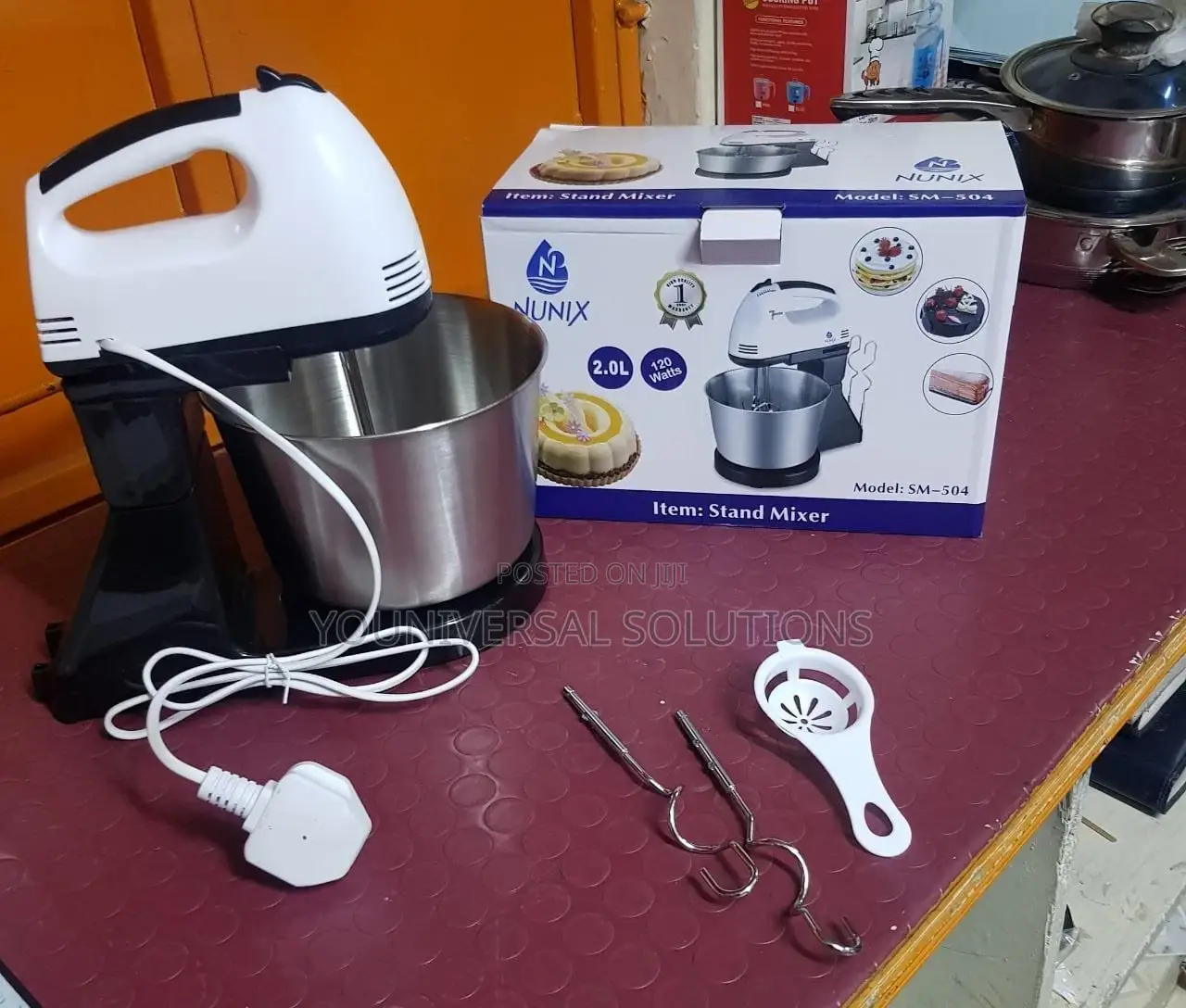 Nunix Stand Bowl Mixer.