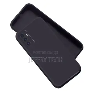 Camera Protection Soft Back Cover Case for Vivo V23e 5G - Bl