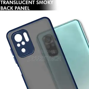 Back Cover for Xiaomi Redmi Note 10/ 10s ( Poly Carbonate|Bl