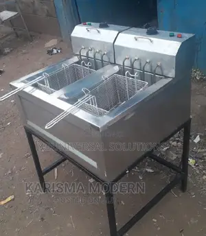 20 Litres Commercial Double Deep Fryer.
