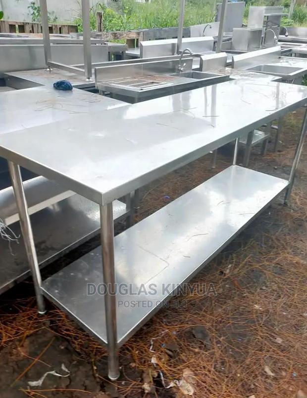 Stainless Steel Working Top Table 7/2