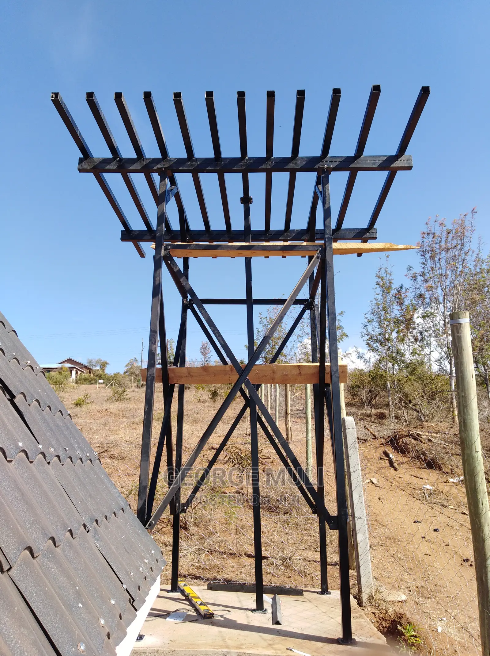 Water Tank Tower Fabrication