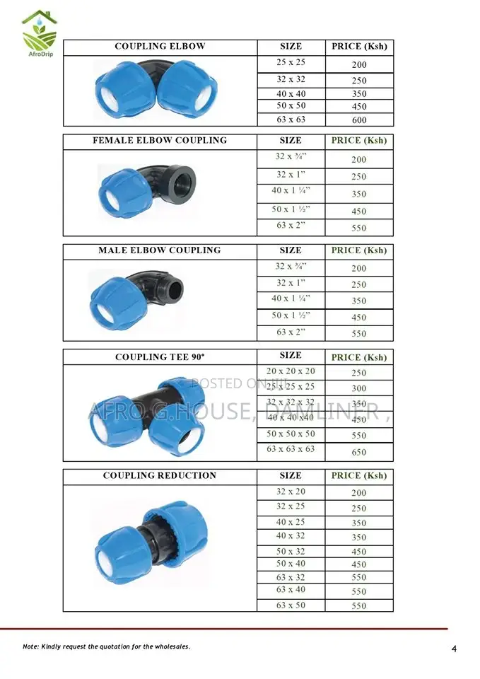 Hdpe Pipes 1⁄2inch to 4inches