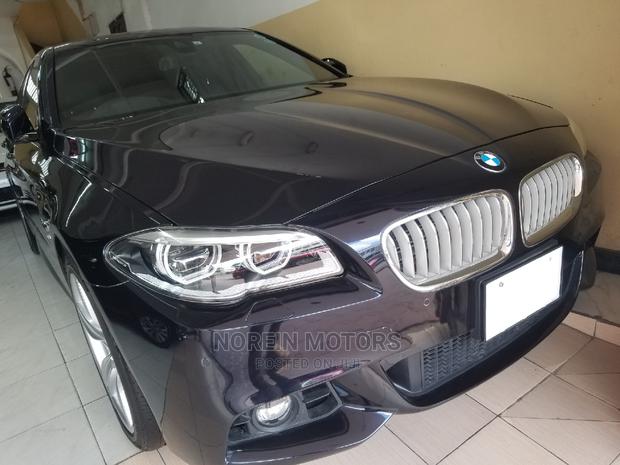 BMW 5 Series 2016 Black - thumbnail 2