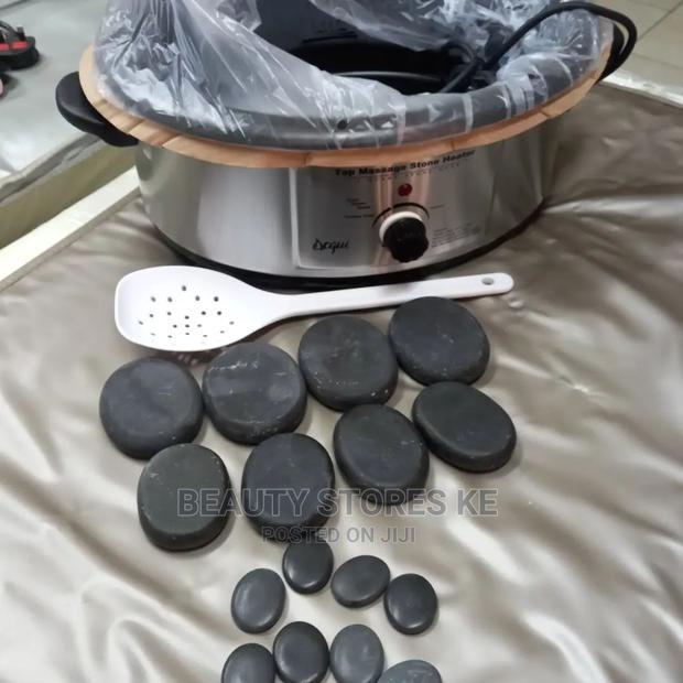 Hot Stone Massage Heater With 16pcs Stones