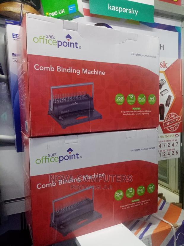 A4 Comb Binding Machine - main view