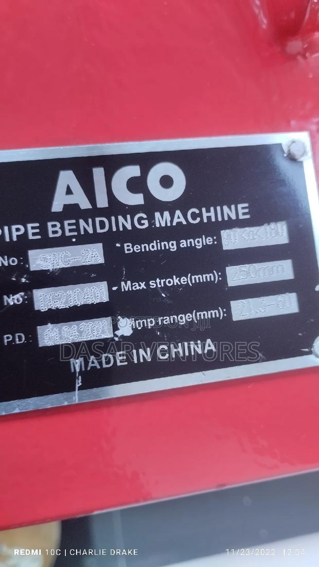 Pipe Bender Machine 1⁄2"-2"