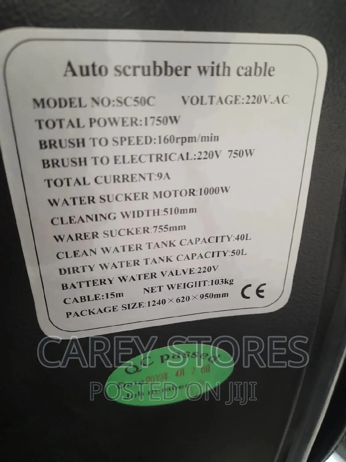 3 in 1 Carpet Cleaner