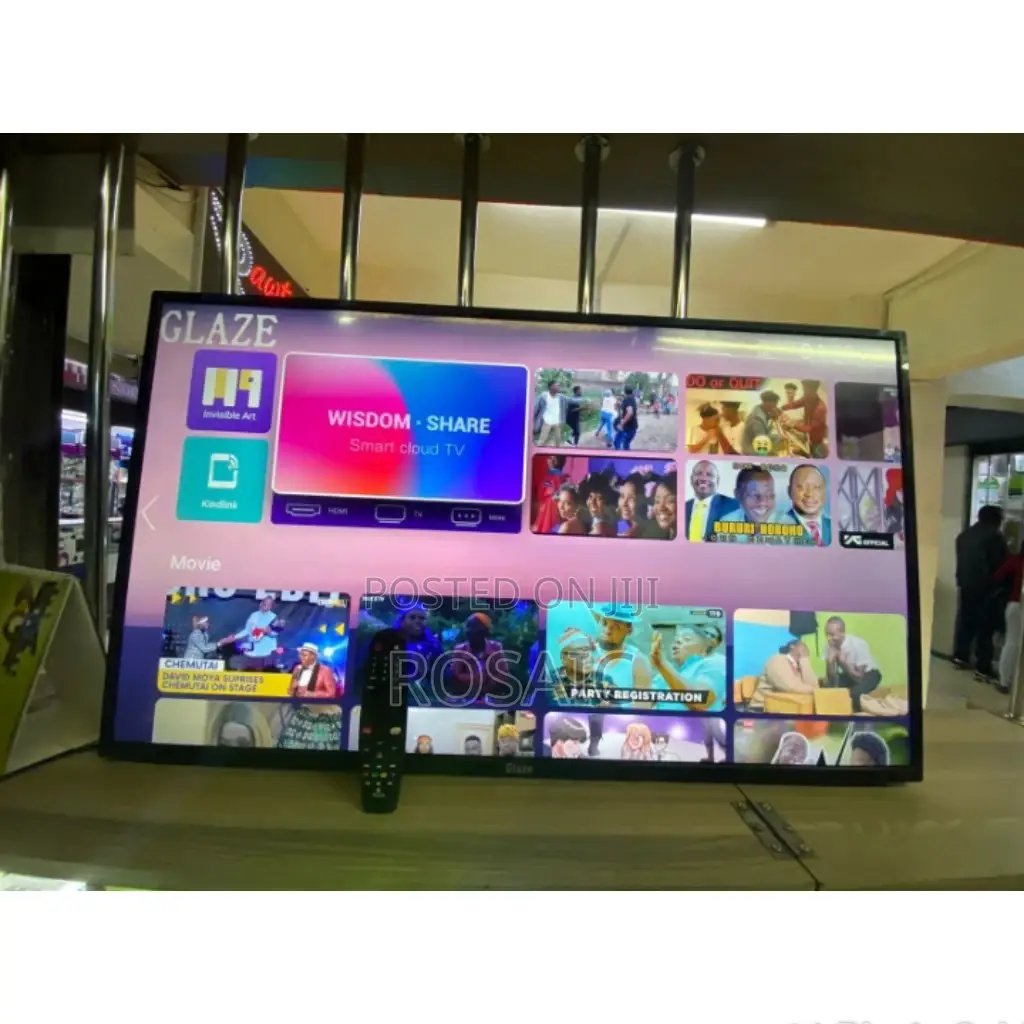 Glaze 43 Smart Android Tv Frameless