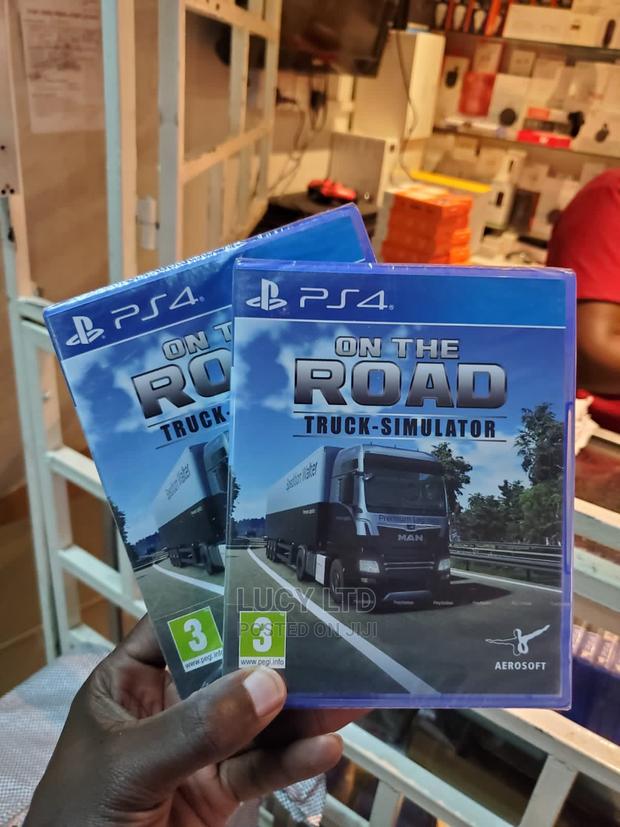 Ps4 on the Road Truck Simulator - main view
