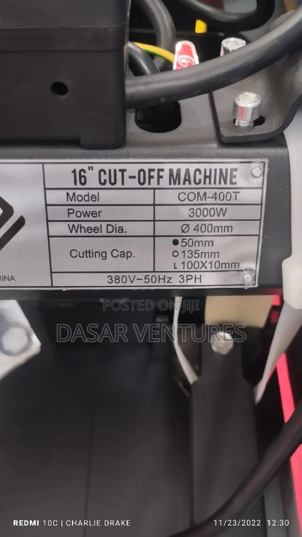 Cut Off Machine 16" Three Phase - thumbnail 3