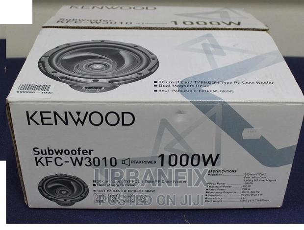 Kenwood 1000 Watts KFC-W3010 Double Magnet Bass - main view