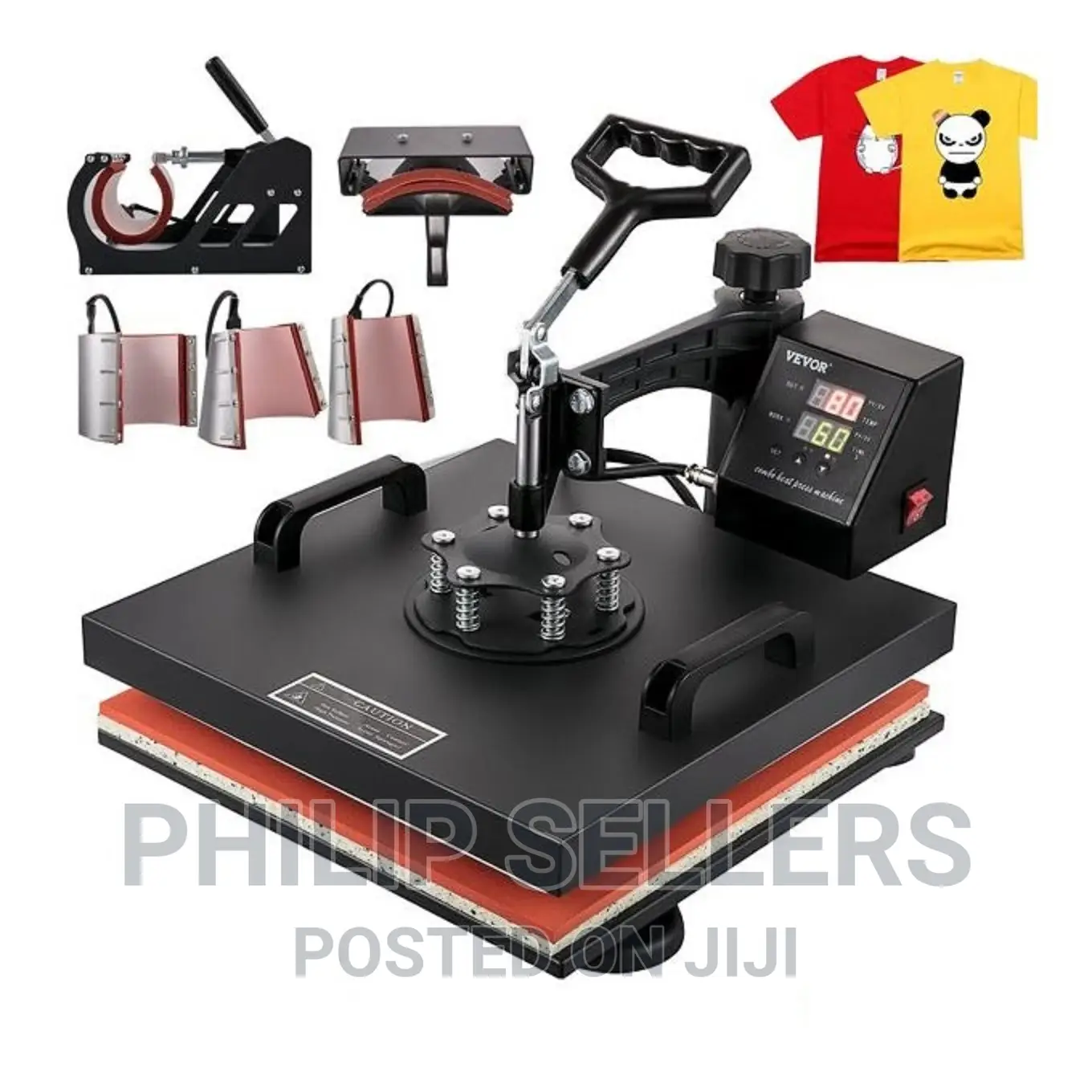 8in1 Heat Press Machine Digital Transfer Sublimation 30×38cm