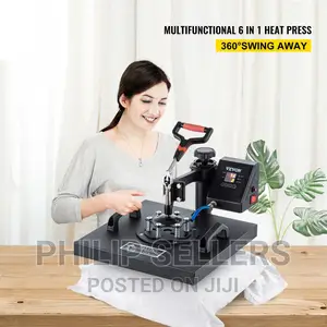 Heat Press Machine for T-Shirts 15"X15" Combo Kit Sublimatio