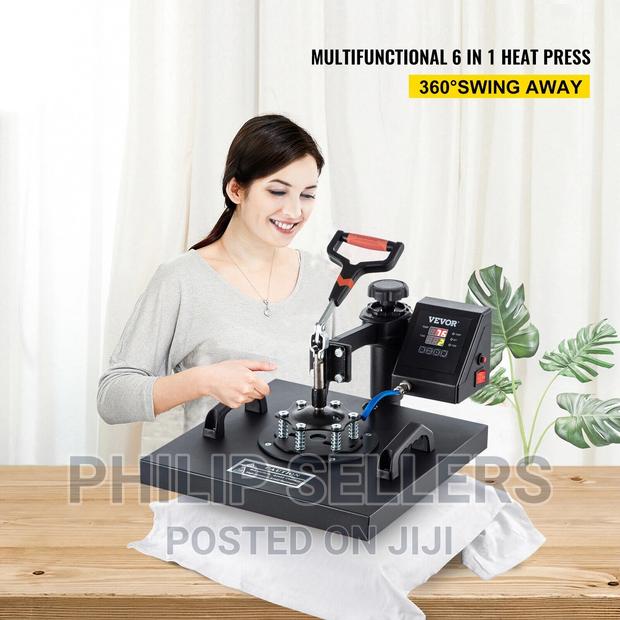 Heat Press Machine for T-Shirts 15"X15" Combo Kit Sublimatio - thumbnail 4