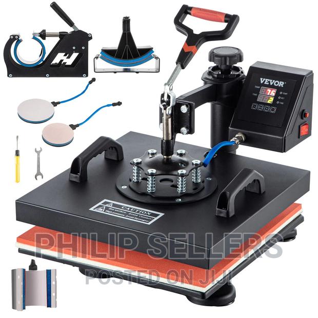 Heat Press Machine for T-Shirts 15"X15" Combo Kit Sublimatio - thumbnail 7