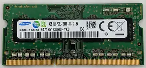 4gb Ddr3, PC3L Laptop RAM Memory